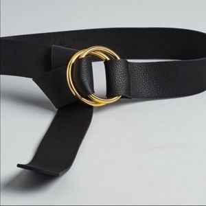 B Low the Belt black leather Rachel Zoe box